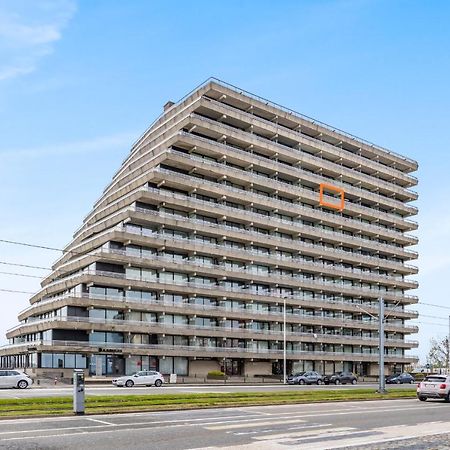 Luxueuze Vakantiestudio Met Zeezicht En Terras In Oostende Εξωτερικό φωτογραφία
