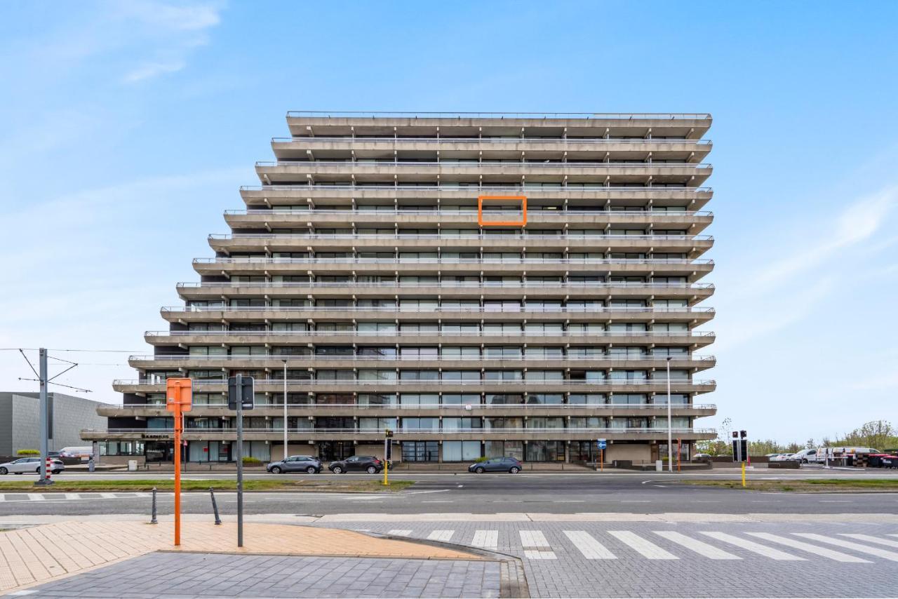 Luxueuze Vakantiestudio Met Zeezicht En Terras In Oostende Εξωτερικό φωτογραφία